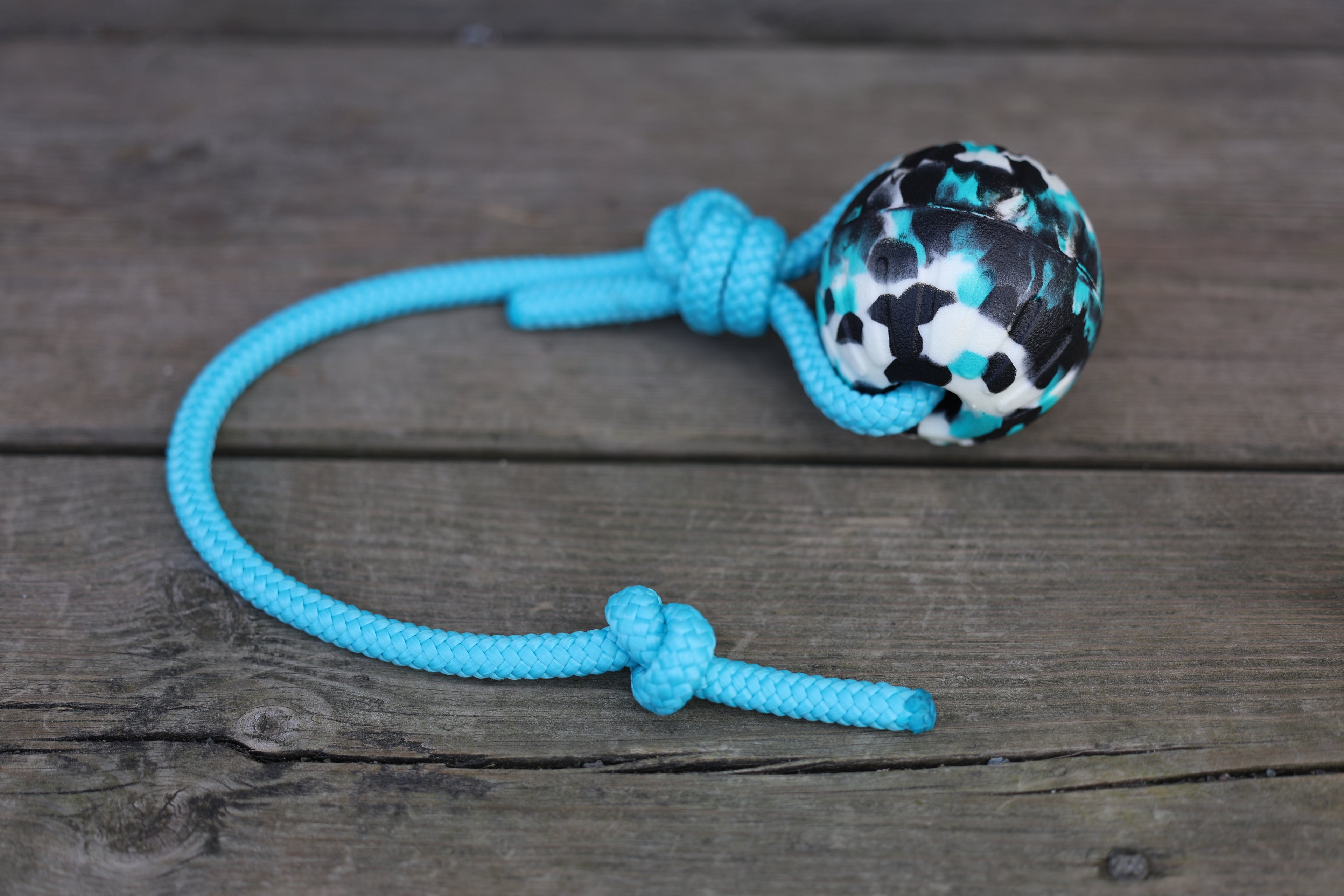 7cm Teal Camo Foam Ball Tau