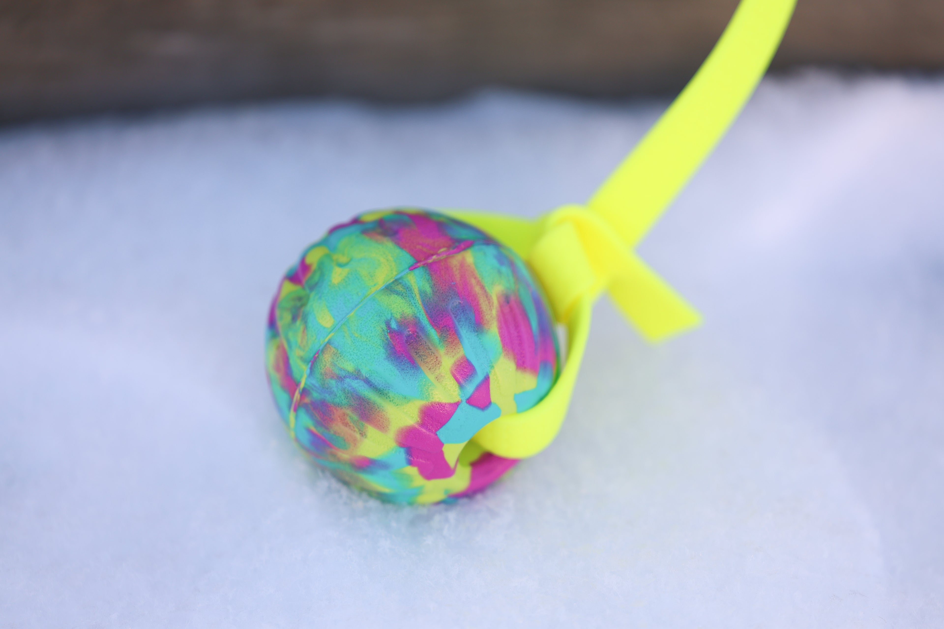 7cm Neon Camo Foam Ball