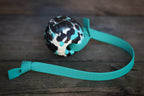 Teal Camo Foam Ball