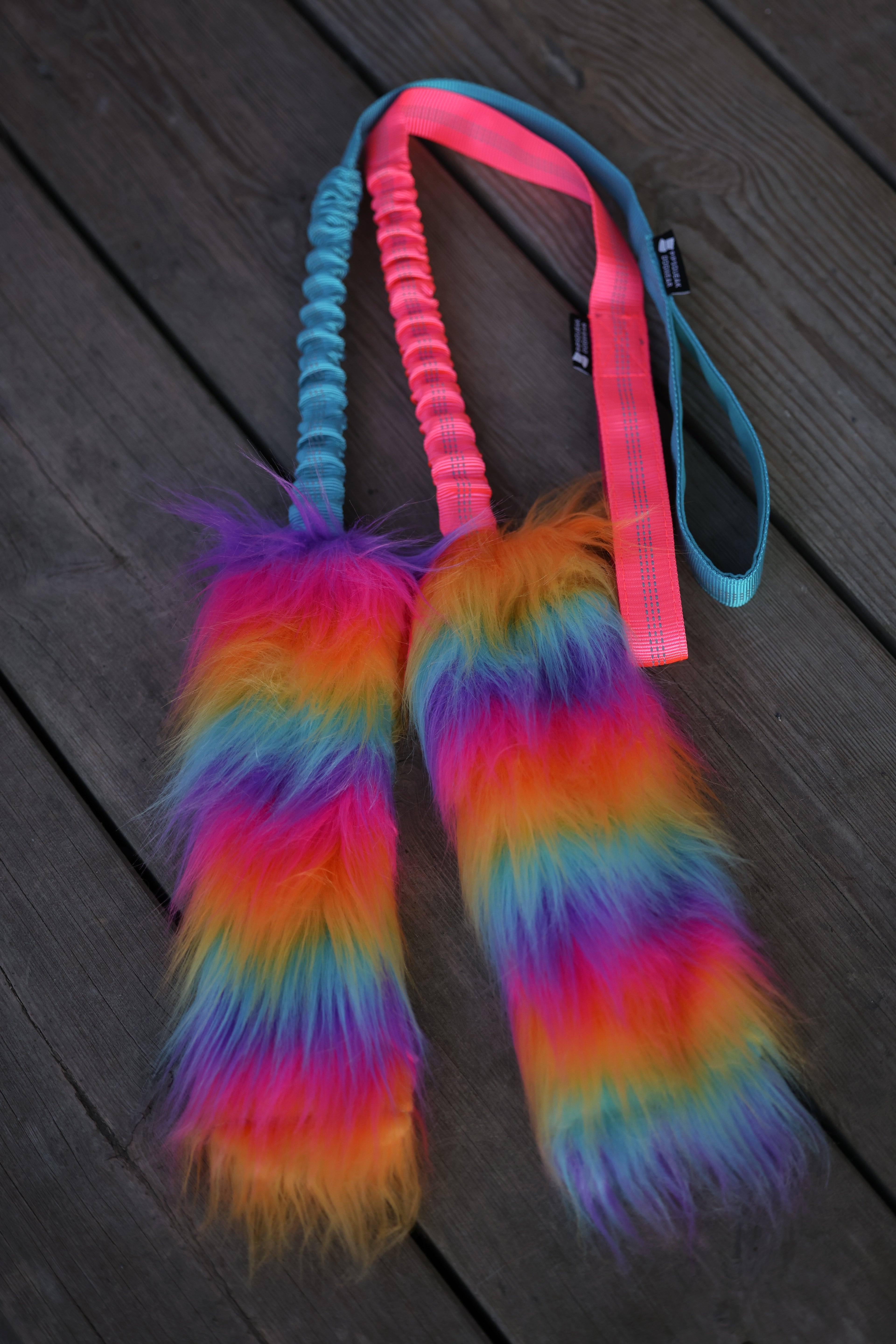 Rainbow fluff